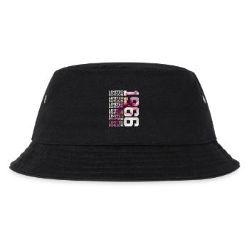 LIMITED EDITION 1966 - 60 JAHRE - 60. GEBURTSTAG - Kinder Bucket Hat - Schwarz - Vorne