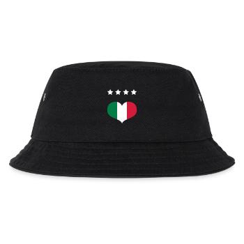 Italian Football - Kids’ Bucket Hat - black - Front