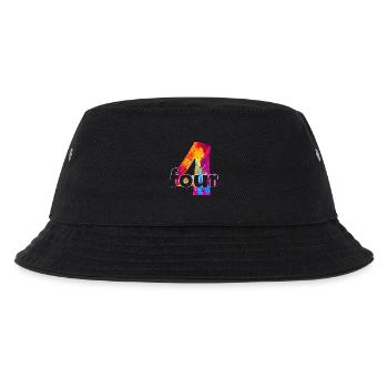 FOUR 4 YEAR BOY 4TH BIRTHDAY - Kids’ Bucket Hat - black - Front