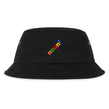 NEUN 9 JAHRE 9. GEBURTSTAG - Kinder Bucket Hat - Schwarz - Vorne