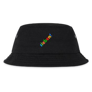 SIEBEN 7 JAHRE 7. GEBURTSTAG - Kinder Bucket Hat - Schwarz - Vorne