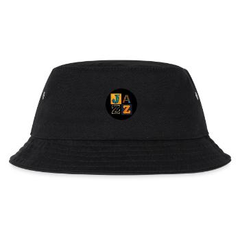 Jazz - Kinder Bucket Hat - Schwarz - Vorne