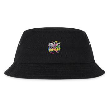 Années 80 Pour Éternité - Années 80 - Coloré + Fou - Bob Enfant - noir - Devant