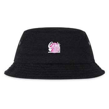 Girls Squad - Kinder Bucket Hat - Schwarz - Vorne