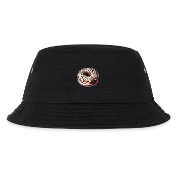 Donut - Kinder Bucket Hat - Schwarz - Vorne
