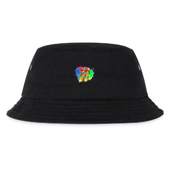 Autismus-Puzzle - Kinder Bucket Hat - Schwarz - Vorne