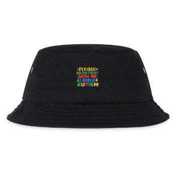 S’il vous plaît soyez patient Je suis autiste - Bob Enfant - noir - Devant