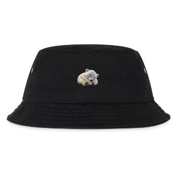 Polar bear - Kids’ Bucket Hat - black - Front