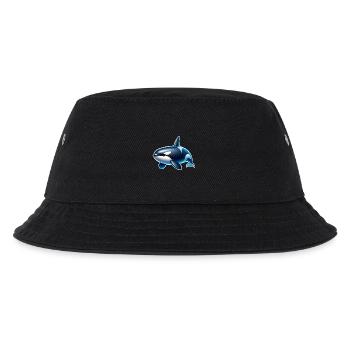 Orca Killer Whale - Kids’ Bucket Hat - black - Front