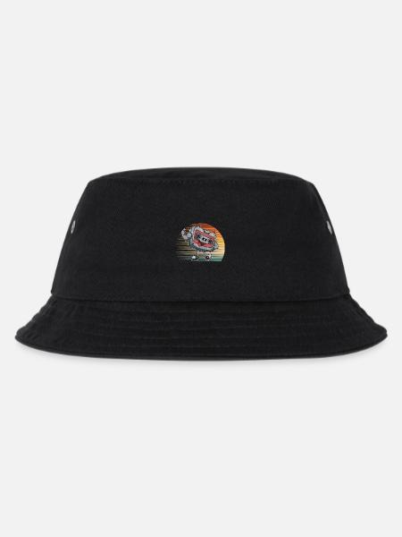 Kassette - Kinder Bucket Hat - Schwarz