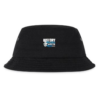 History Teacher Writes Right - Kids’ Bucket Hat - black - Front