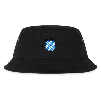 Bayern - Kinder Bucket Hat - Schwarz - Vorne