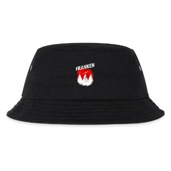 Franken - Kinder Bucket Hat - Schwarz - Vorne