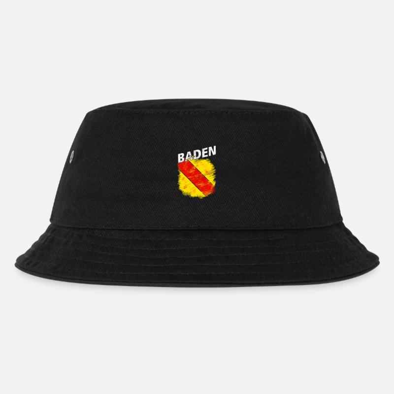 Baden - Kinder Bucket Hat - Schwarz