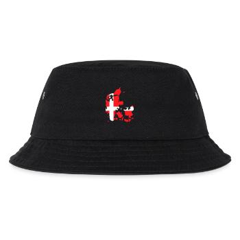 Denmark - Kids’ Bucket Hat - black - Front