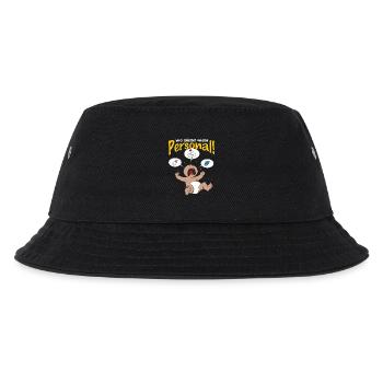 CD - wo bleibt mein Personal - Essen - Wickeln - - Kinder Bucket Hat - Schwarz - Vorne