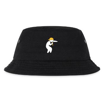 Hiphop Rapper - Kinder Bucket Hat - Schwarz - Vorne