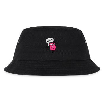 Kalt - Kinder Bucket Hat - Schwarz - Vorne