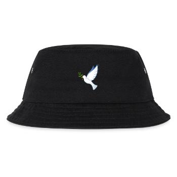 Peace Dove Dove as a gift for Tiefreunde - Kids’ Bucket Hat - black - Front