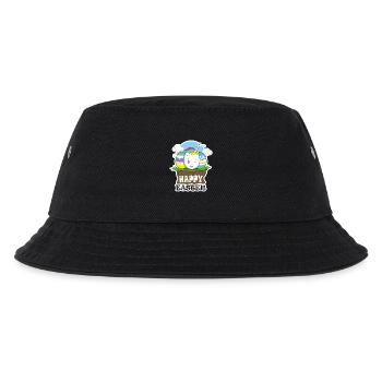 Ostei Einhorn Osterfest - Kinder Bucket Hat - Schwarz - Vorne
