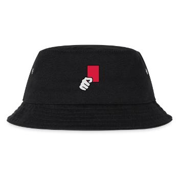 rote_karte__f3 - Kids’ Bucket Hat - black - Front