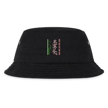 hon sha ze sho nen e 223 - Kids’ Bucket Hat - black - Front