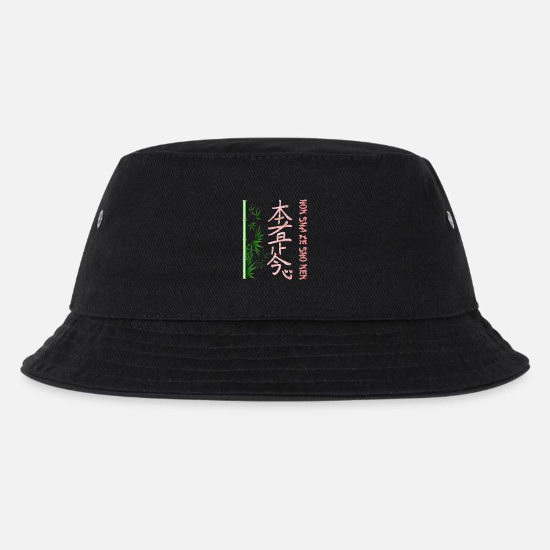 hon sha ze sho nen e 223 - Kids’ Bucket Hat - black