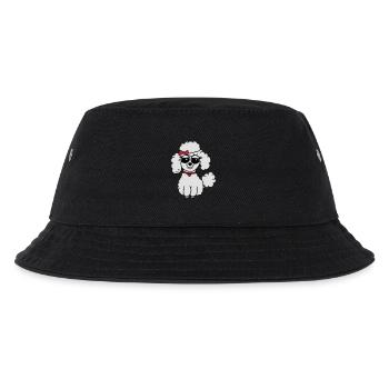 pudel 3 - Kinder Bucket Hat - Schwarz - Vorne