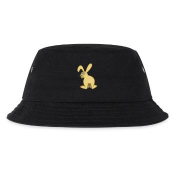 Osterhase mit ostereiern - Kinder Bucket Hat - Schwarz - Vorne