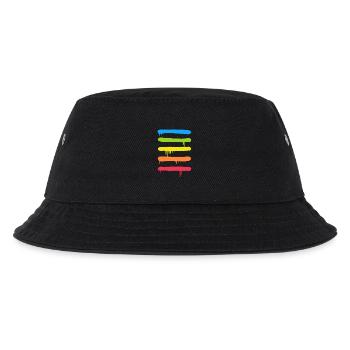 Trendy Cool Graffiti Tag Lines - Kids’ Bucket Hat - black - Front