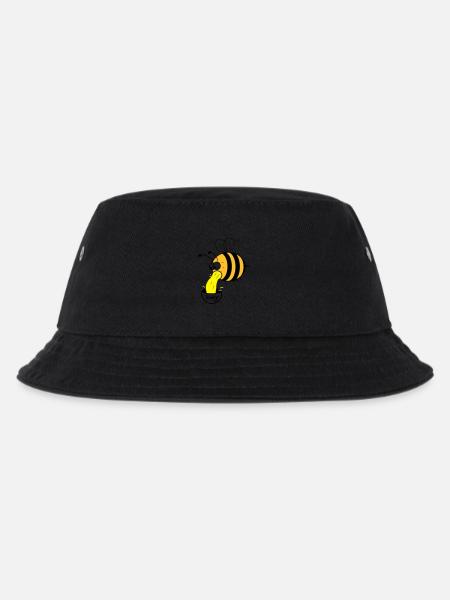 making of honey - bee :-) - Kids’ Bucket Hat - black