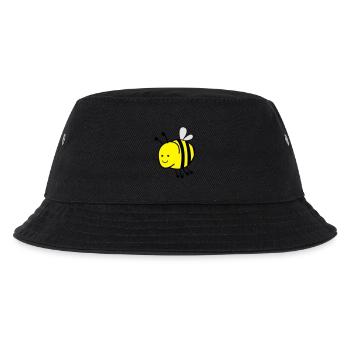 lustige_biene - Kids’ Bucket Hat - black - Front