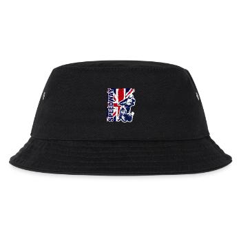 Speedway Racing - Kinder Bucket Hat - Schwarz - Vorne