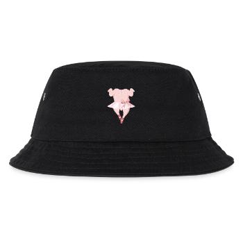Ballerina roast chicken with tutu and ballet shoes - Kids’ Bucket Hat - black - Front