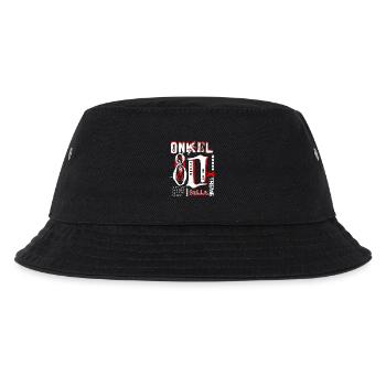 Onkel Streetware 80 - Kinder Bucket Hat - Schwarz - Vorne