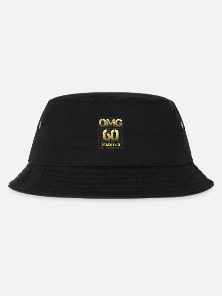 Birthday OMG - 60 years old - Kids’ Bucket Hat - black