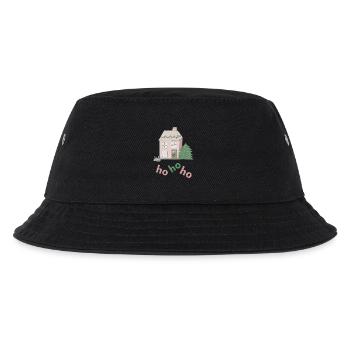 weihnachtshaus Style - Kinder Bucket Hat - Schwarz - Vorne