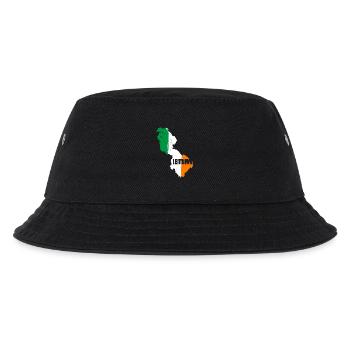Leitrim Ireland Flag | County Outline Map - Kids’ Bucket Hat - black - Front