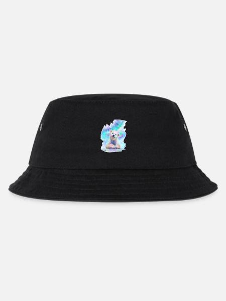 Eisbär - Kinder Bucket Hat - Schwarz