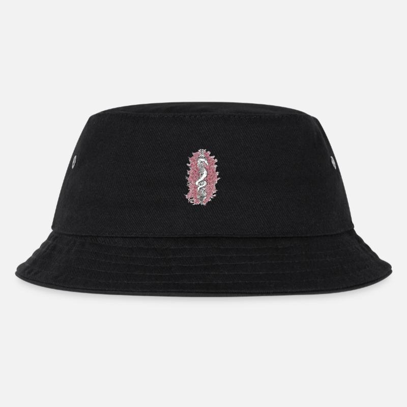 Dragon flower - Kinder Bucket Hat - Schwarz