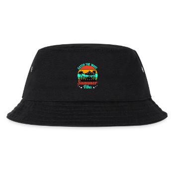 Summer Summer Catch the Wave - Kids’ Bucket Hat - black - Front