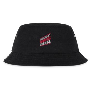 What Winners Look Like - Kinder Bucket Hat - Schwarz - Vorne