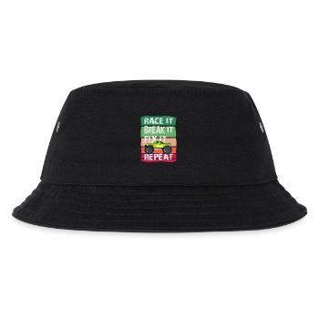 RC Model Car - Kids’ Bucket Hat - black - Front