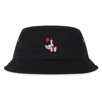 Birthday Party Celebrate Goose - Kids’ Bucket Hat - black - Front