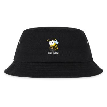 bee good - Kinder Bucket Hat - Schwarz - Vorne