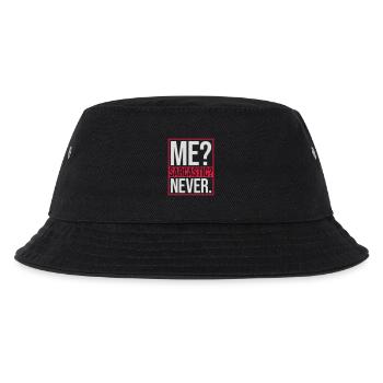 me sarcastic never quote - Kids’ Bucket Hat - black - Front