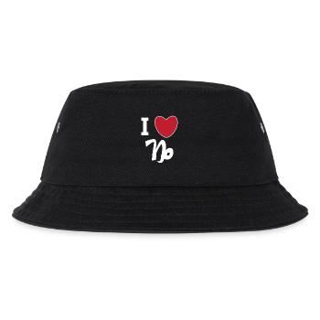 Capricorne Heart Statement Astrologie Superstition - Bob Enfant - noir - Devant