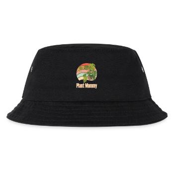 Plant Mommy Paradise Pflanzenmama Geschenk - Kinder Bucket Hat - Schwarz - Vorne