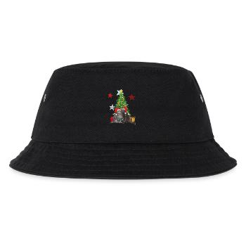 Weihnachtsbaum der Frangins - Kinder Bucket Hat - Schwarz - Vorne
