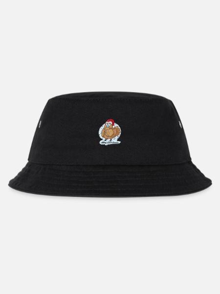 Silky Christmas - Kids’ Bucket Hat - black